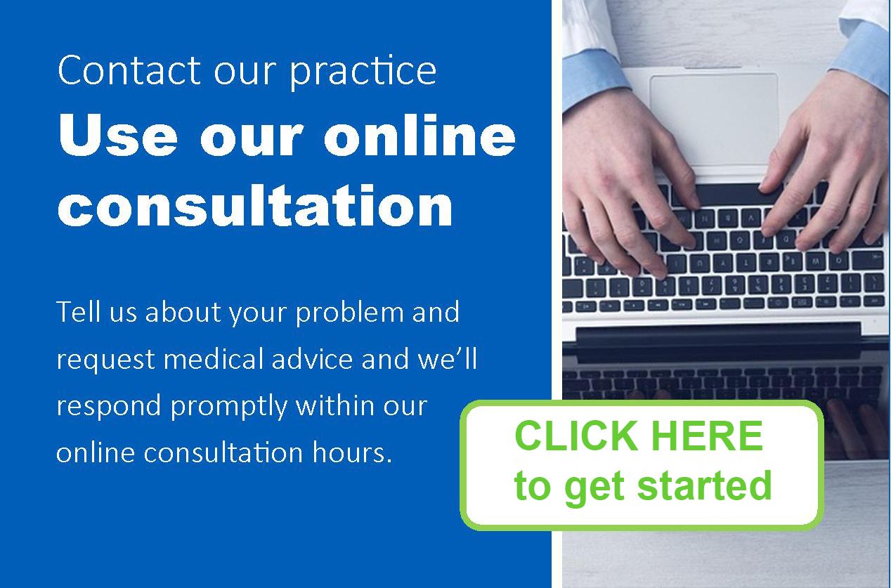 Online Consultation poster